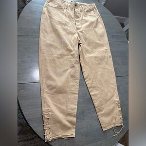 Banana Republic Lace-Up Hem Skinny Pants – Size 10 – New With Tags